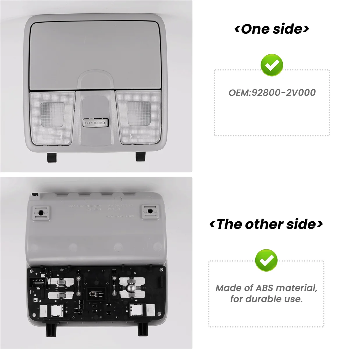 Lampes de lecture pour Hyundai Elantra, lampes de console, lampes de carte, boîte à lunettes, IGHTI30, Fast 25, 2012-2016