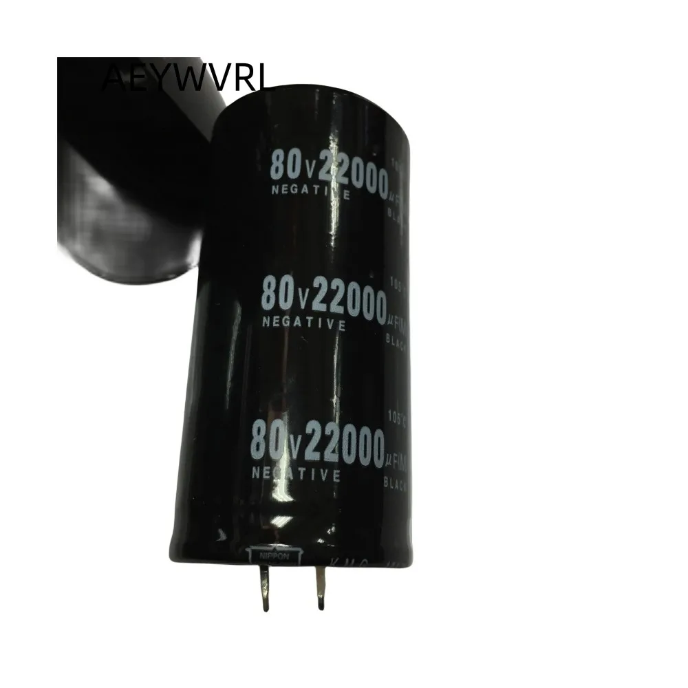 1PCS-10PCS 80V 22000UF 40*80MM Electrolytic capacitor 22000UF 80V new and original import capacitors