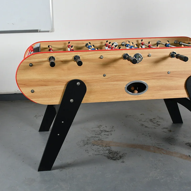 large football machine.1.63 meters large high-end luxury foosball table, wood grain table football table