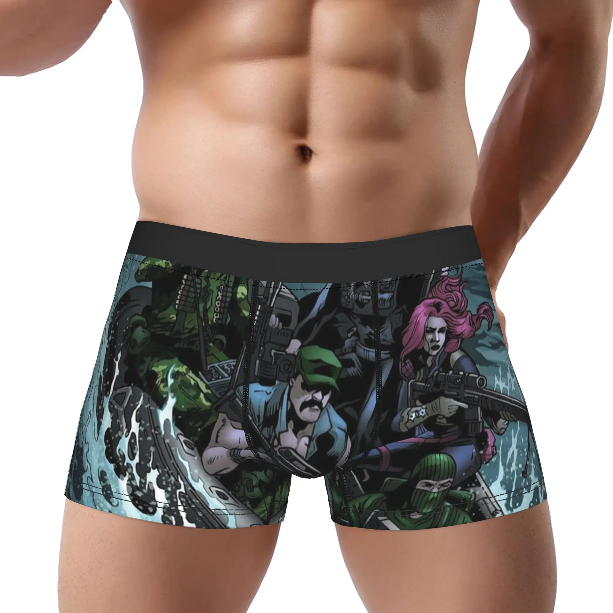 

G I JOE Underpants Breathbale Panties Male Underwear G.I JOE Ventilate Shorts Boxer Briefs