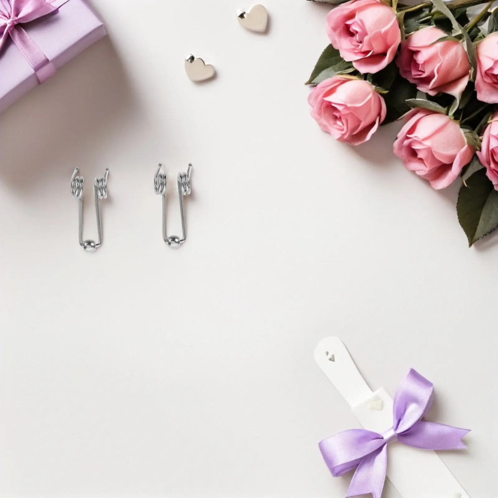 

10Pcs Universal Fit Torsion Springs for Curling Irons DIY Hair Tool Repair Wear Resistant Elastic Stable Performance Curling