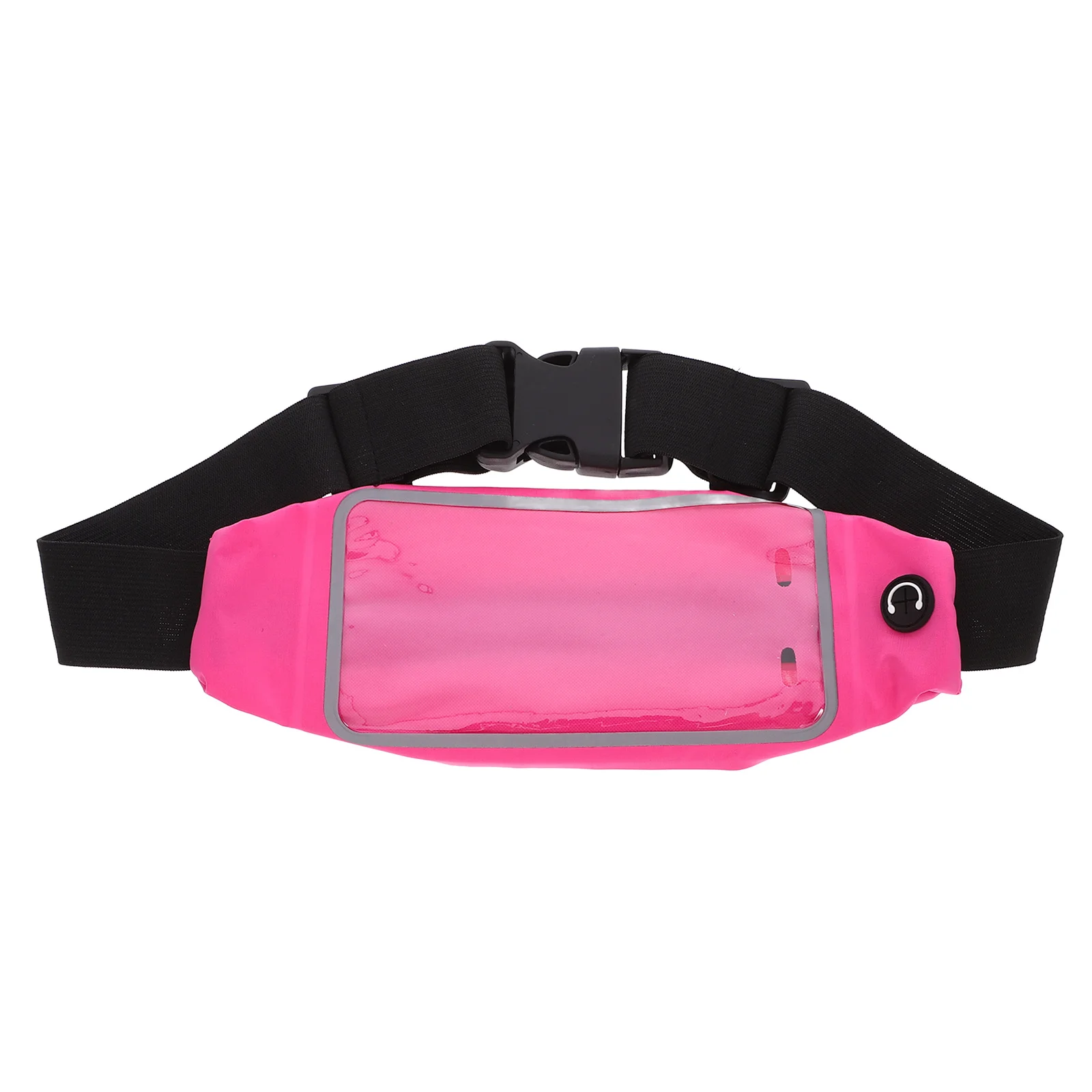 

Touchscreen Waist Bag Breathable Running Belt Pack Outdoor Fanny Pack for Men Women Hiking Cycling Travel Reflective Strip