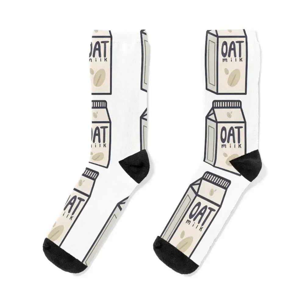 Oat Milk Socks Rugby hiphop Socks Ladies Men's