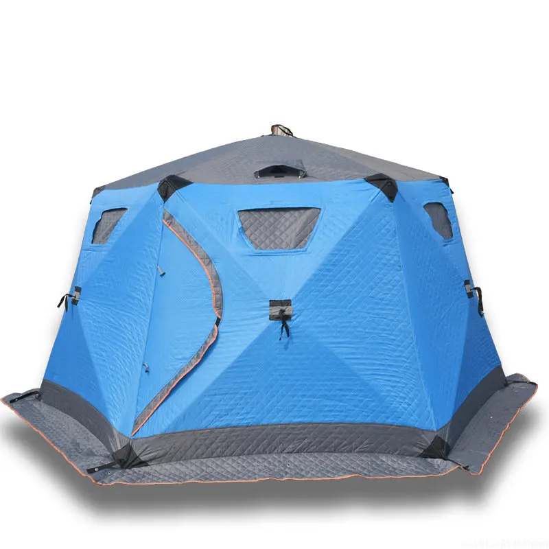 Outdoor winter fishing tent Winter Tent Camping tent travel CottonTent Thickened Windproof and Warm Portable Tents Outdoor