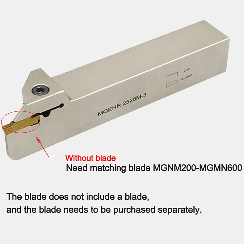 Imagem -03 - Mgehr-torno Grooving Turning Tool Holder Ferramentas de Torno Cnc para Mgmn Carbide Inserts Alta Qualidade 1pc