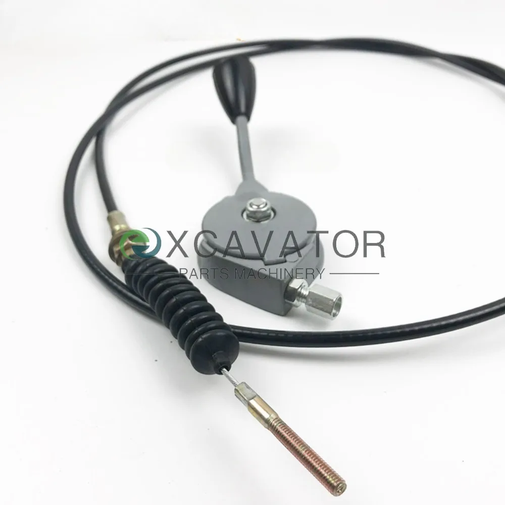 For Doosan Daewoo Excavator DH DX55-7 60-7 for R60-7 Manual Accelerator Control Handle Cable Accessories