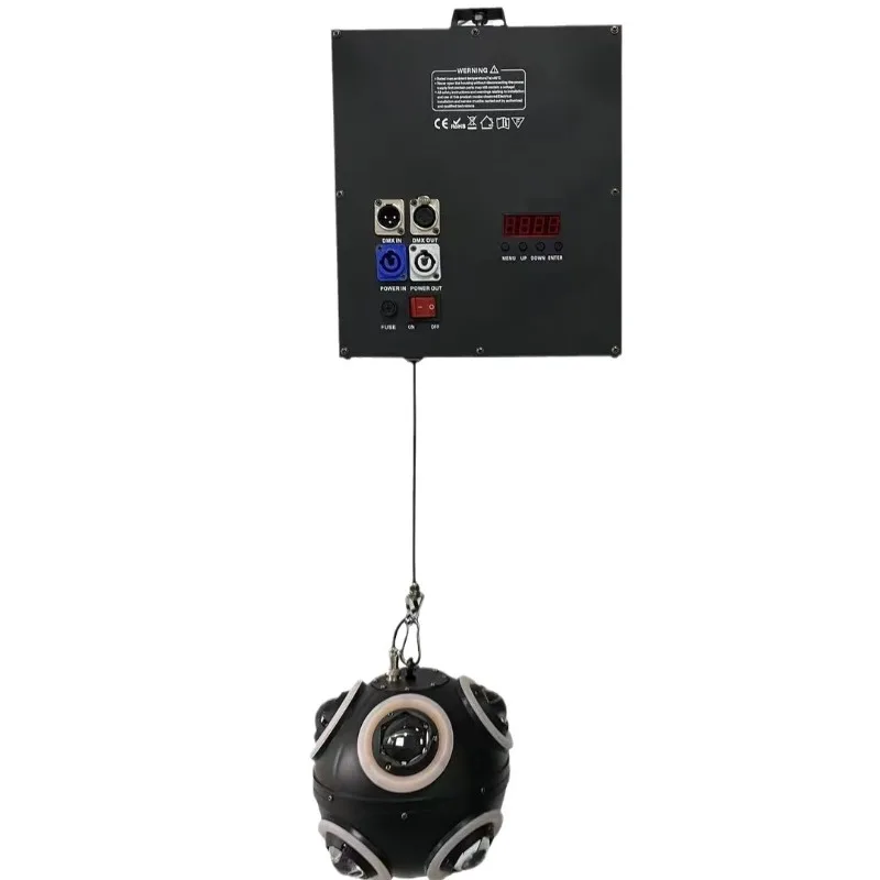 LED Lifting Football Light with Aperture Bar Laser Light Entertainment Stage Performance Ambient Light