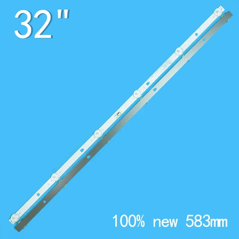 LED backlight Strips 6LED For E1AA32R LED32D06-ZC22AG-03E 30332006002E JVC LT-32MAW205 LT-32C490 V320BJ8-Q01 LT-32MAW388