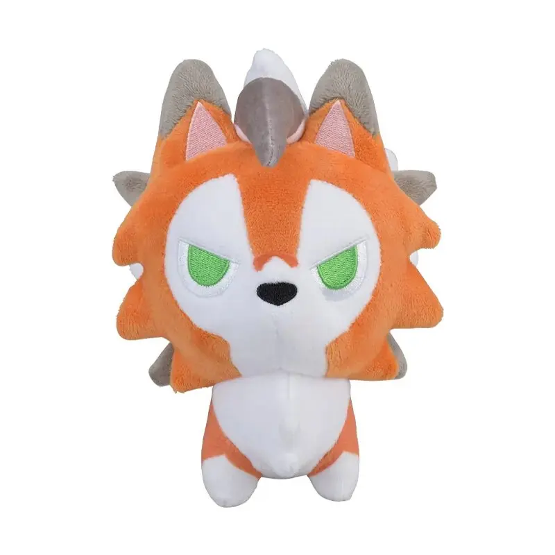 Pokemon Fit Lycanroc (Midday Form）&(Midnight Form) &（Dusk Form） Plush Toy Stuffed Doll