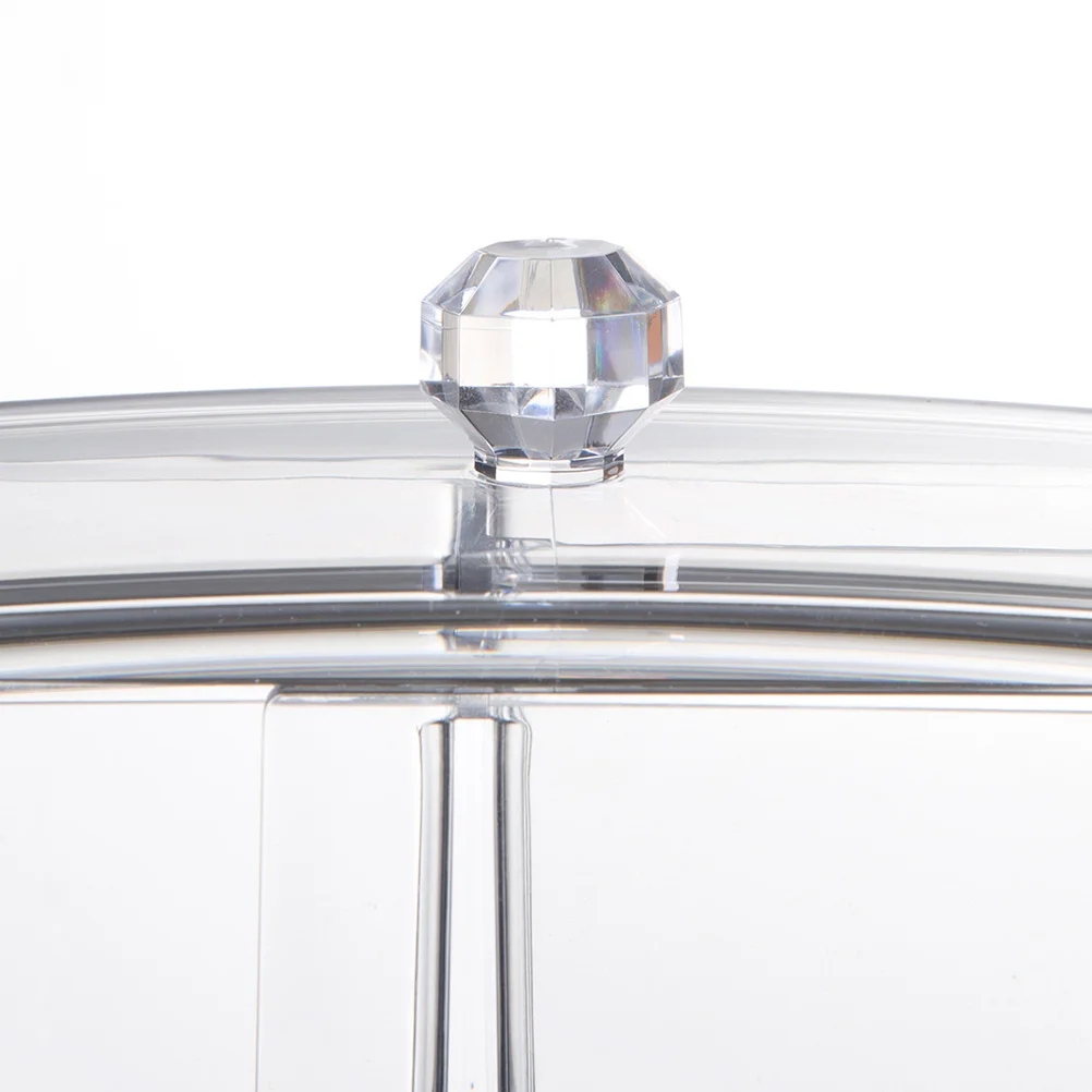 Multifunctional Storage Container Clear Acrylic Box for Cosmetics Skin Care Jewelry Lipstick Eyebrow Pencil Home Decor