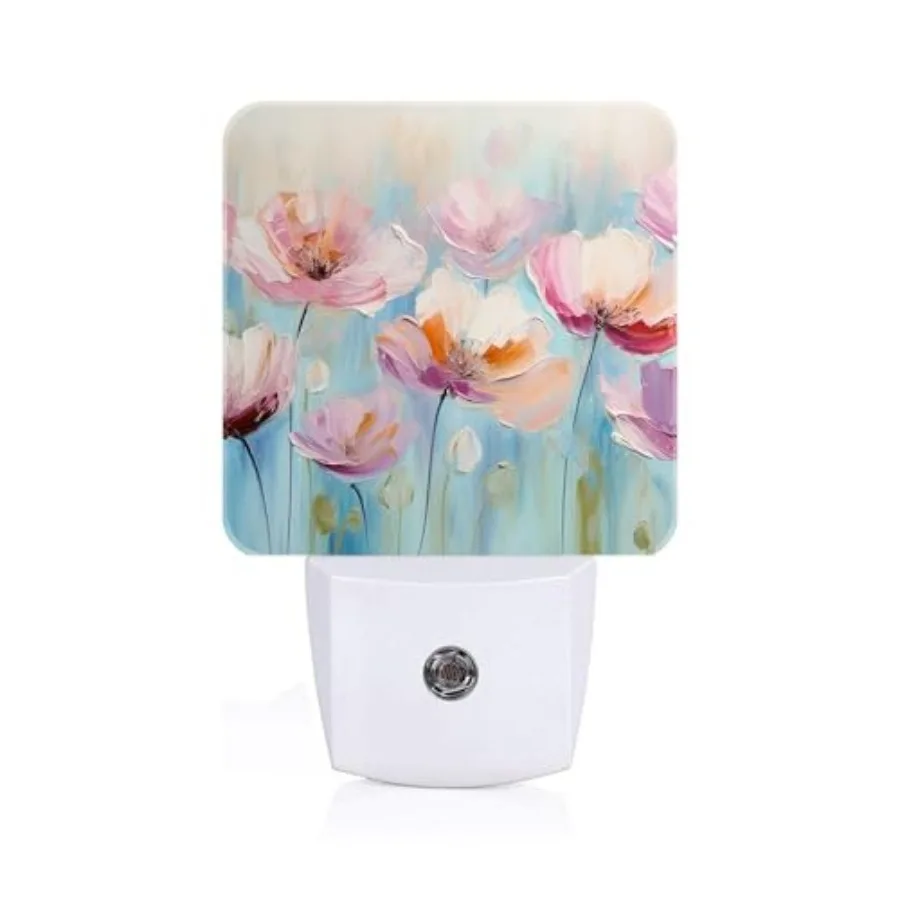 

Night Light, Plug-in Night Lights with Dusk to Dawn Sensor for Stairway, Hallway, Bedroom Sleep Friendly Ideal for Women/Girls/