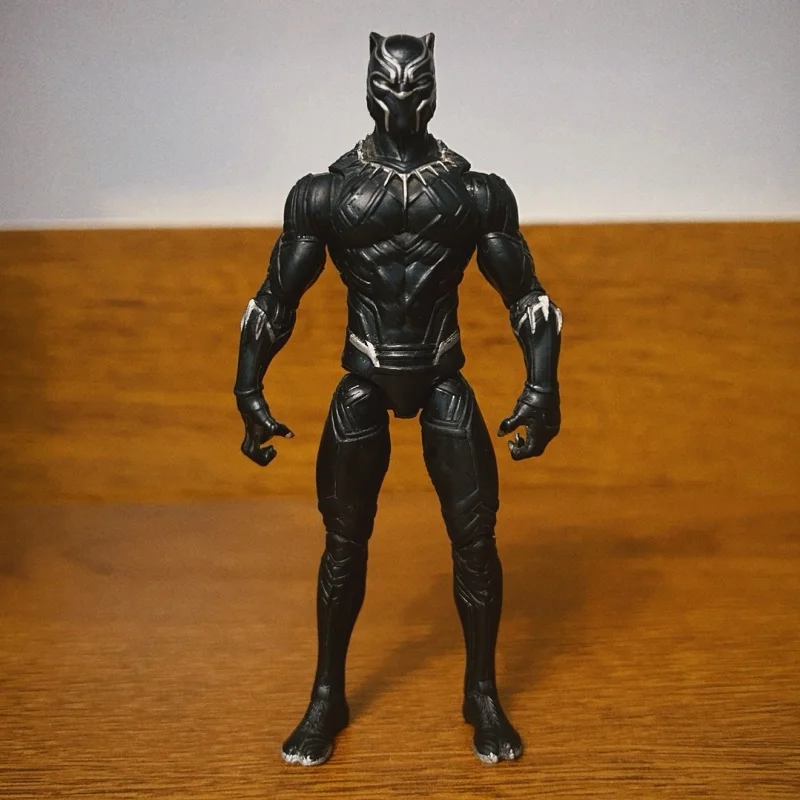 Marvel Movable Figurine The Avengers Black Panther 2 Movie Same Action Figure Model Iron Man Toy Collection Birthday Gift