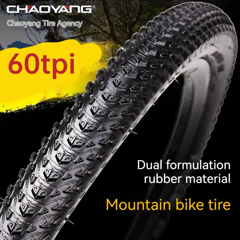 

Chaoyang bicycle tire mountain bike tire 26/27.5/29 inch* 1.95 folding puncture-proof bicycle tire 26 inchH-5185
