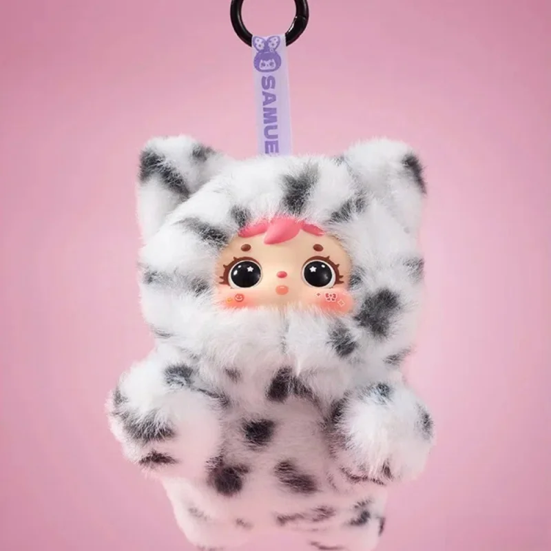 صندوق دمية صموئيل القطيفة العمياء، صندوق غامض لطيف على شكل قطة صغيرة هدية عيد ميلاد