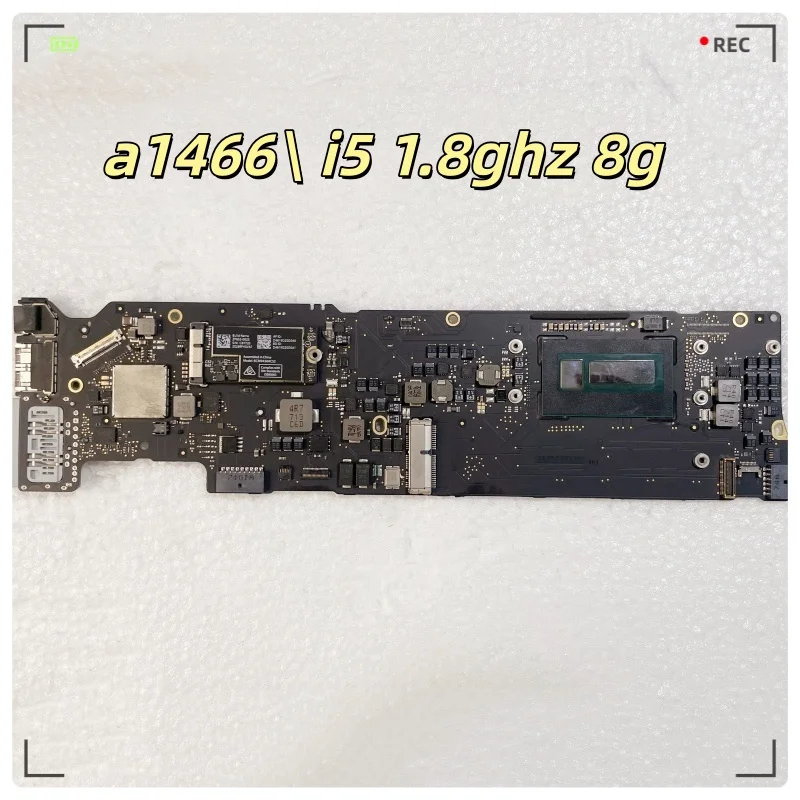 Original A1466 Logic Board for MacBook Air 13' 820-00165-A I5 1.8GHz 8GB Memory 2017 Model Motherboard
