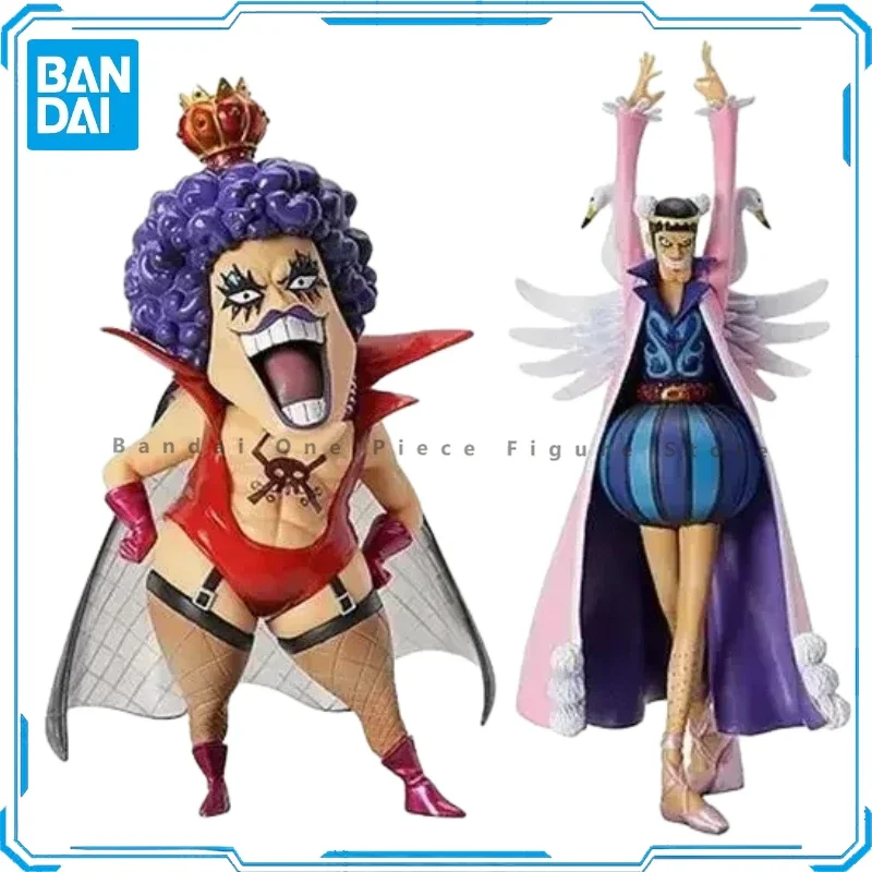 In Stock Original Bandai One Piece Bentham Emporio Ivankov Action Figures Animation Toys Gifts Model Collector Anime Hobby