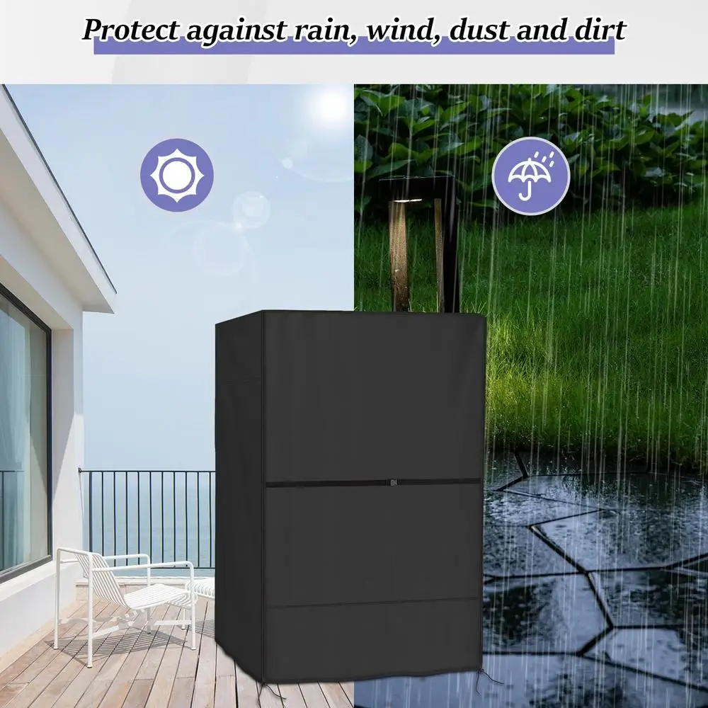 Sauna Room Cover Outdoor Wood Sauna Dynamic Sunlighten Protection