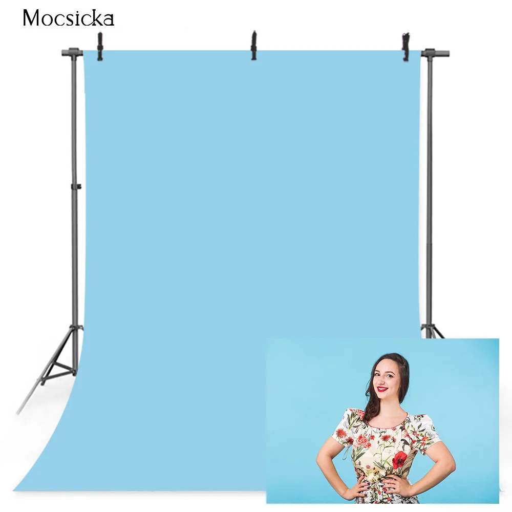 Mocsicka Soild Color Backdrops Photography Maternity Dresses Photoshoot Party Decor Children Portrait Photo Background Photocall