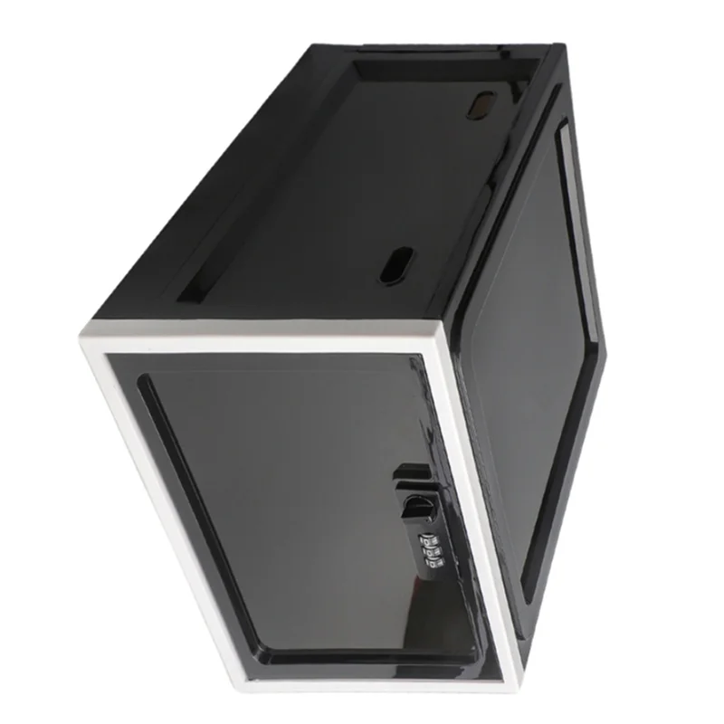 

Lock Box For Medicine Food & Phone Large Lockable Storage Fridge Organizer Storage Box