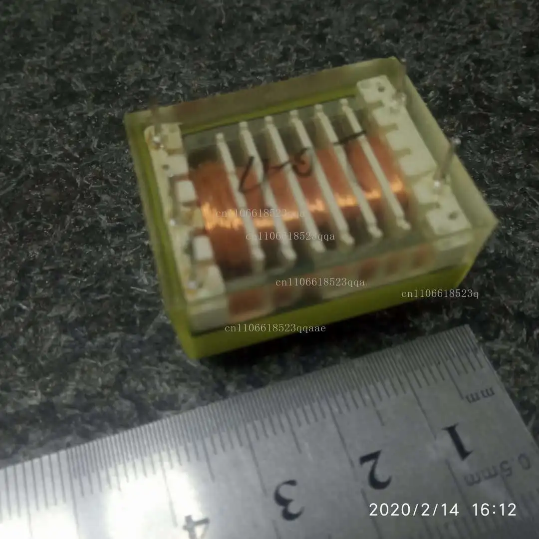 EEL25 resin potting push-pull center tap transformer high voltage packaging inverter coil high voltage ignition ratio 63