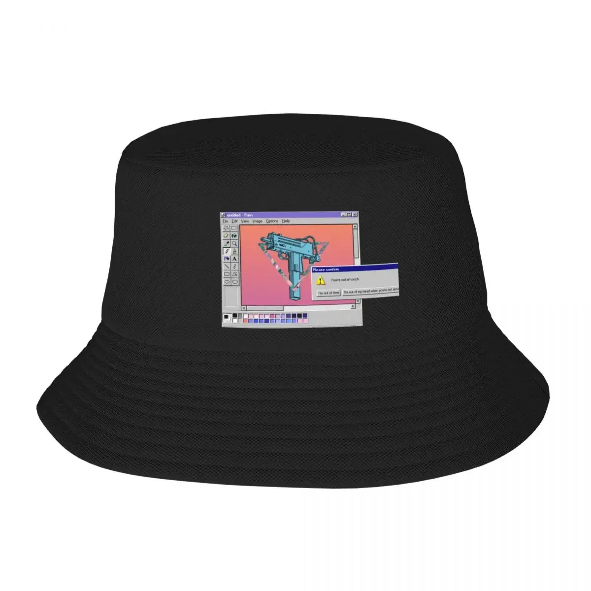 Aesthetic Mac10 Bucket Hat Hat Man For The Sun Hat Man Luxury derby Ladies Men's