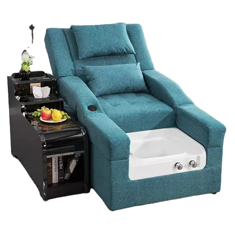Factory Direct Sales Newest Beauty Salon Adjustment Reclining Manicure Massage Foot Spa Pedicure Sofa With Bowl