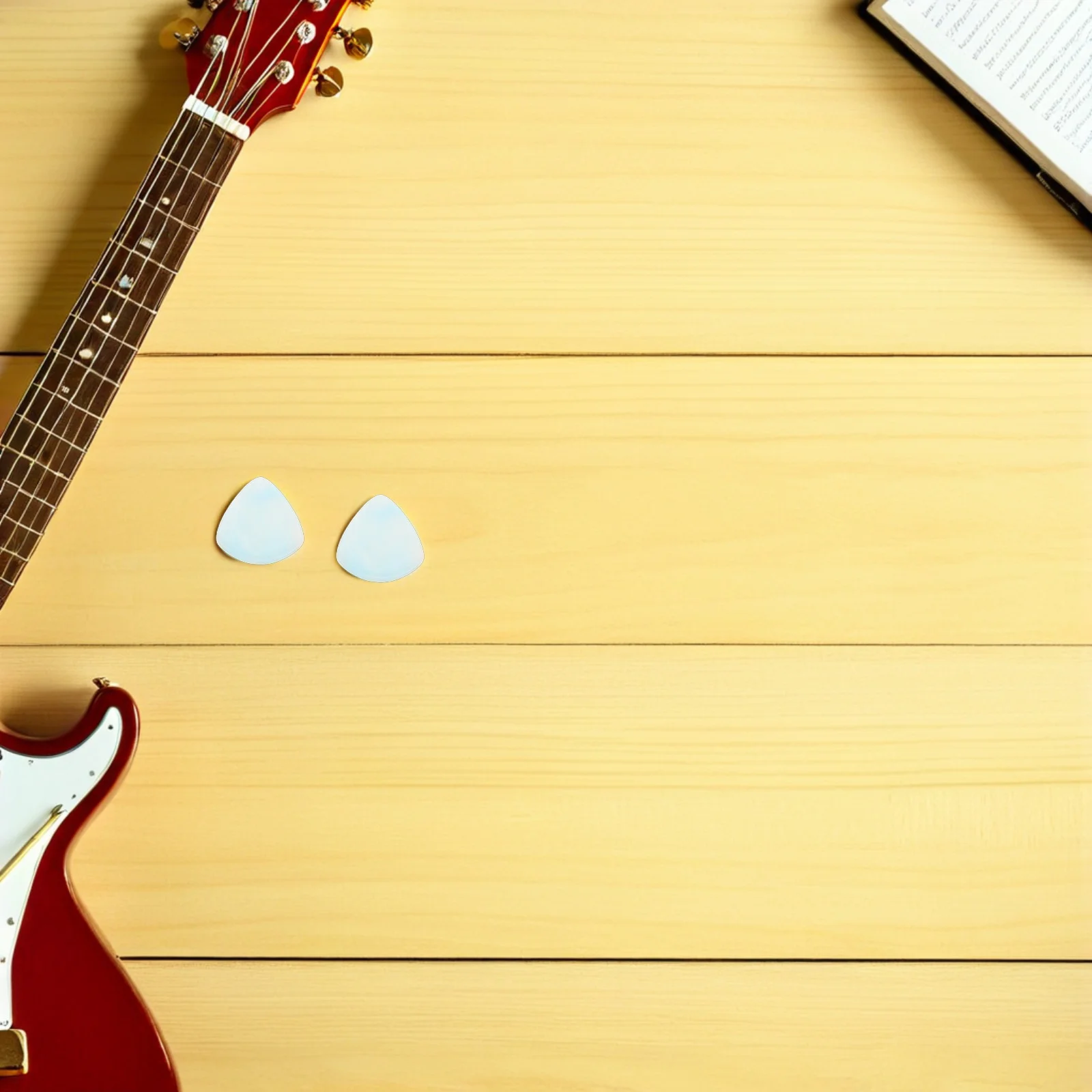 

10Pcs Heart Shaped Guitar Picks Resin Material Gradient Color Design for Electric Acoustic Bass Ukulele Fast Strumming