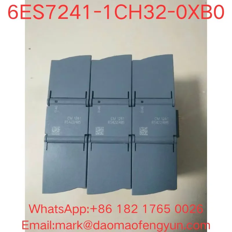 6ES7241-1CH32-0XB0 Used Tested OK In Good Condition SIMATIC S7-1200, Communication module CM 1241