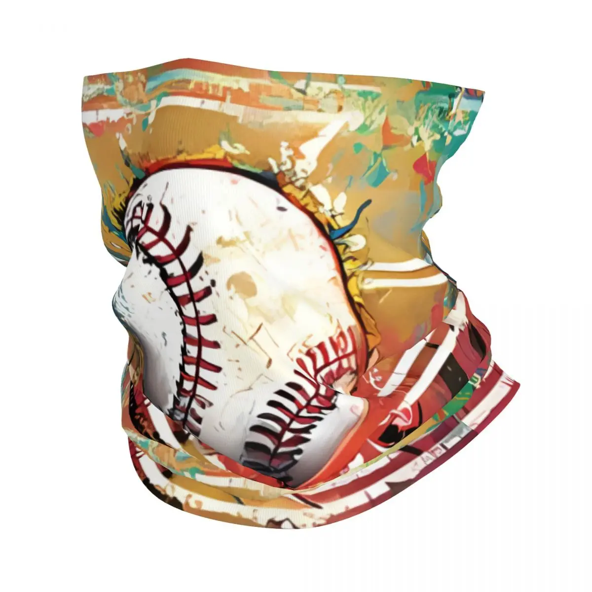 Baseball Scarf Neckerchief Neck Face Mask Polyester