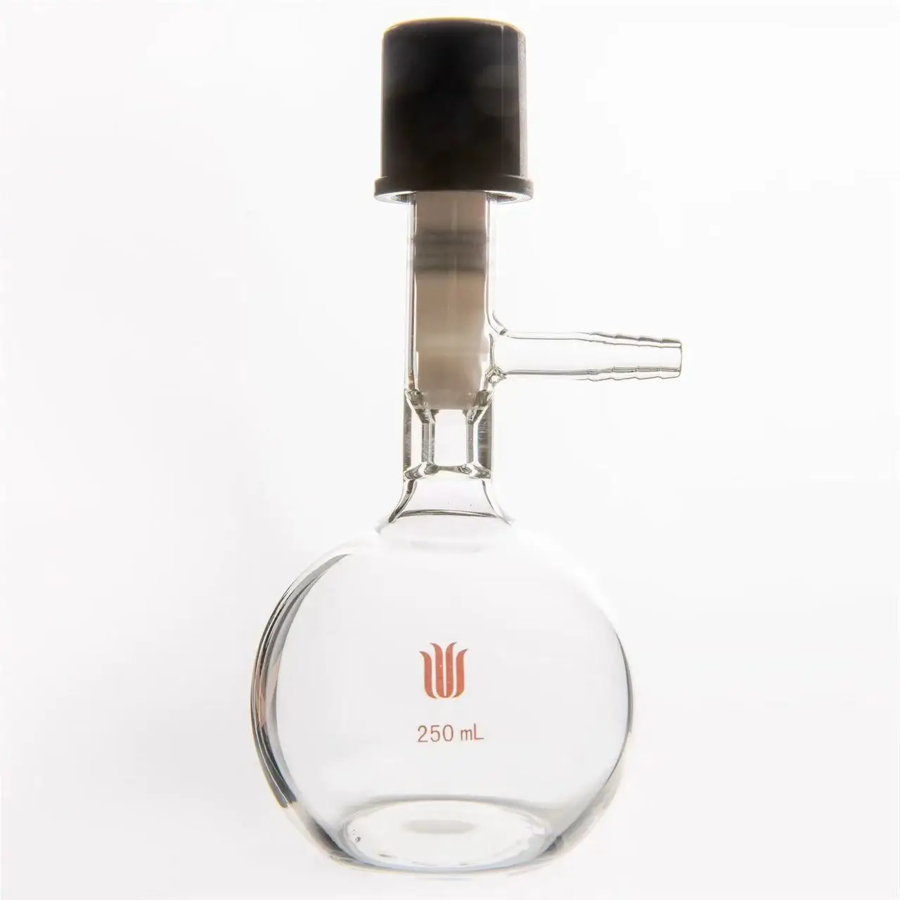 

Solvent Storage Bottle, Spherical, Flat Bottom, Heavy Wall, Schlenk, High Vacuum PTFE Valve, Borosilicate Glass, F49,SYNTHWARE