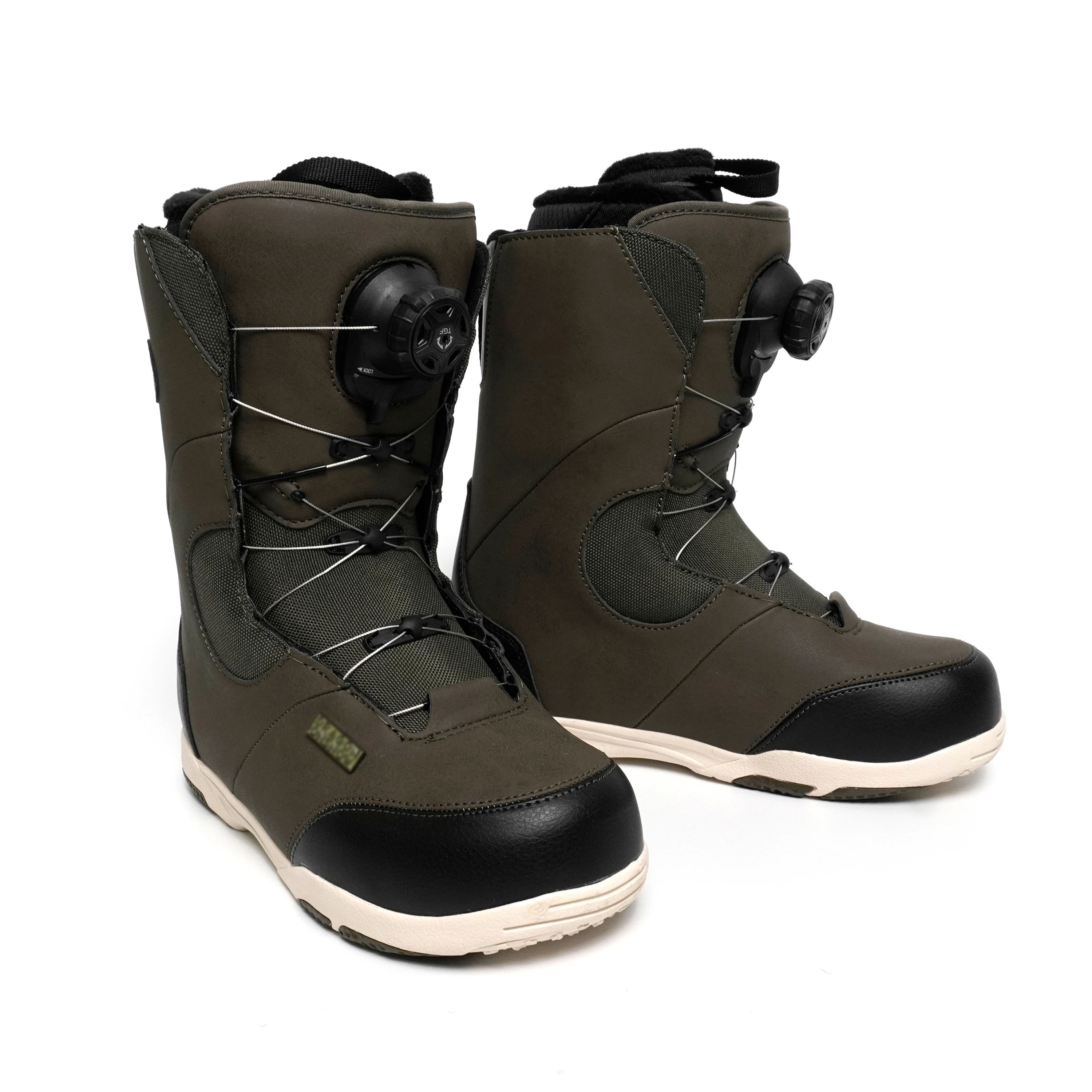 Buty snowboardowe TGF Fast Lacing, personalizowane, wysokiej jakości buty snowboardowe dla dorosłych, zimowe buty snowboardowe dla mężczyzn i kobiet.