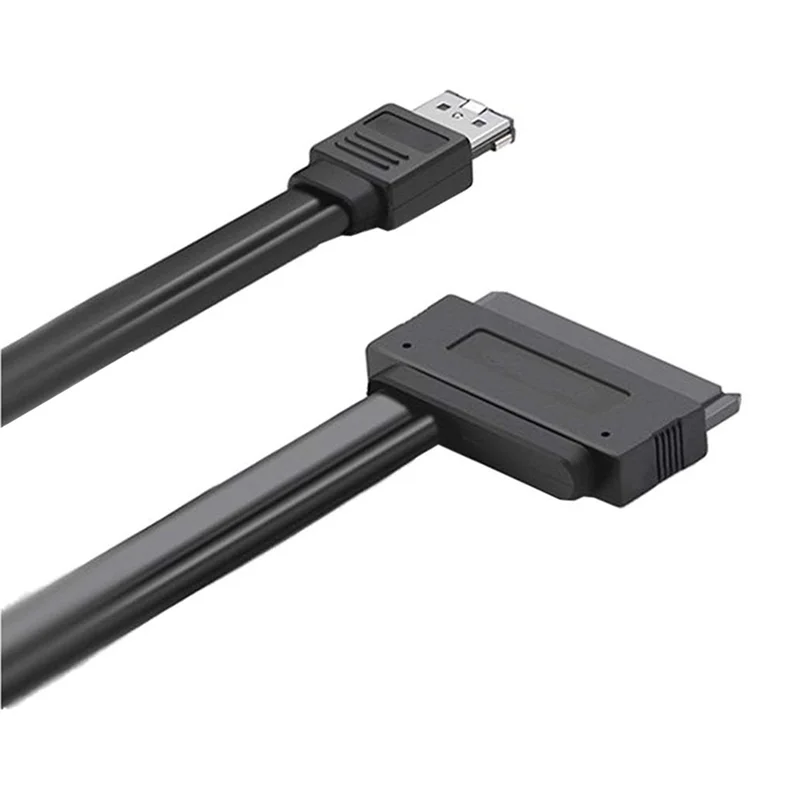 Practical-7+15Pin SATA HDD To Power ESATA Adapter SATA HDD To Power ESATA Adapter Power ESATA USB 2.0 5V 12V Adapter Cable