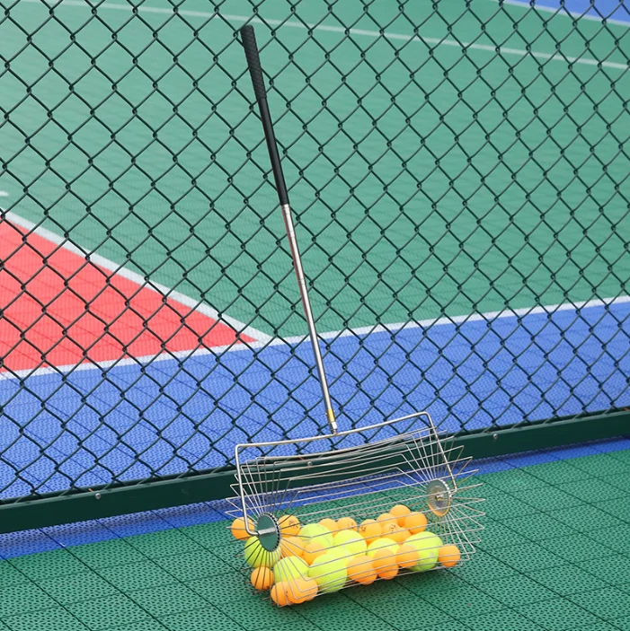 

High Quality Convenient Tennis Ball Pick Machine New Popular Tennis Ball Collector Picker for Sports Training OEM Customizable