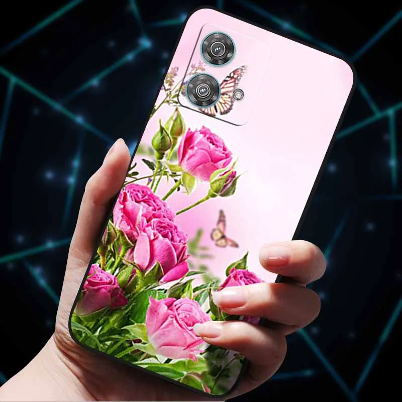 For Moto Edge 40 Neo Case 40Pro Phone Cover Soft Silicone Shockproof Fashion Bumper for Motorola Edge 40 Neo Cases Edge 40 5G image 3