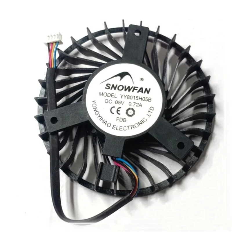 

YY8015H05B equilateral hole spacing 45MM 0.72A DC5V large air volume 4-wire cooling