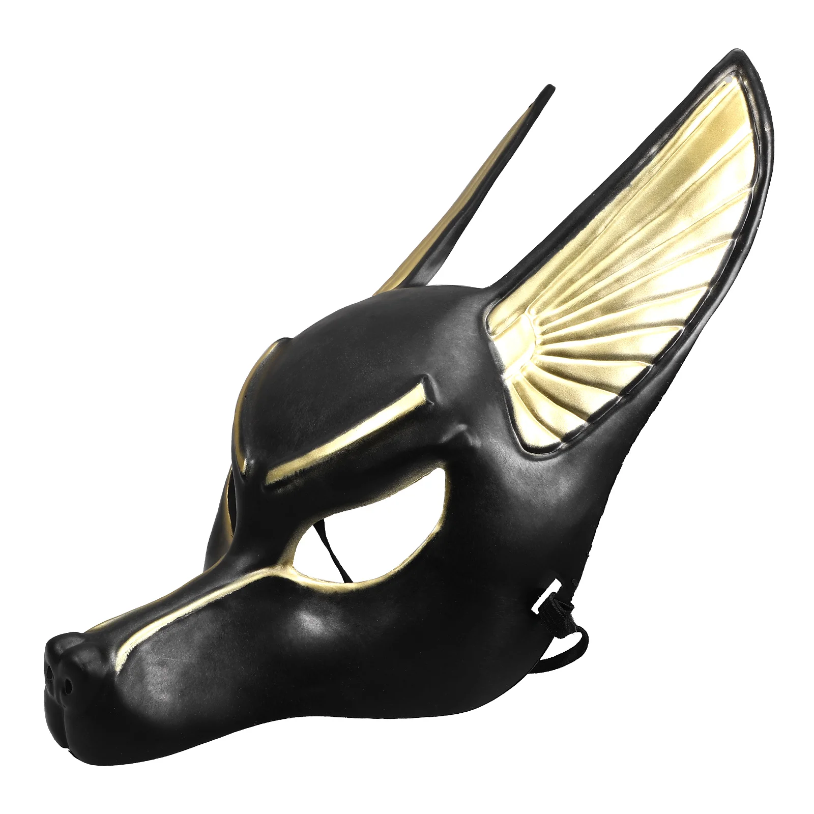 Anubis Mask Halloween Costumes for Boys Retro Cosplay Accessories Wolf Head Miss