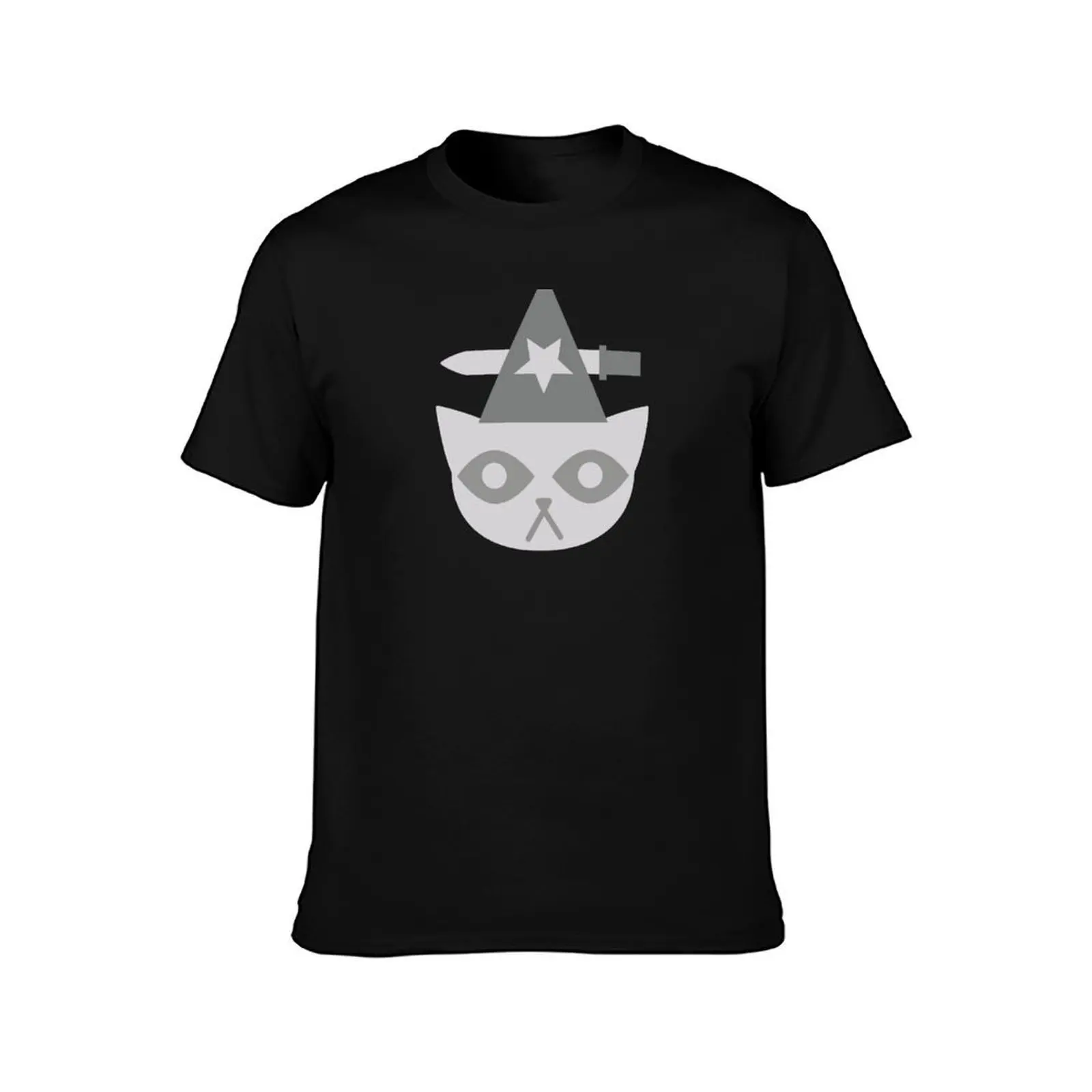 Witchdagger (Clear) T-Shirt, Summer Casual Cotton Tee, Oversized Streetwear Tops, Vintage Graphic Print, Loose Fit Short Sleeve