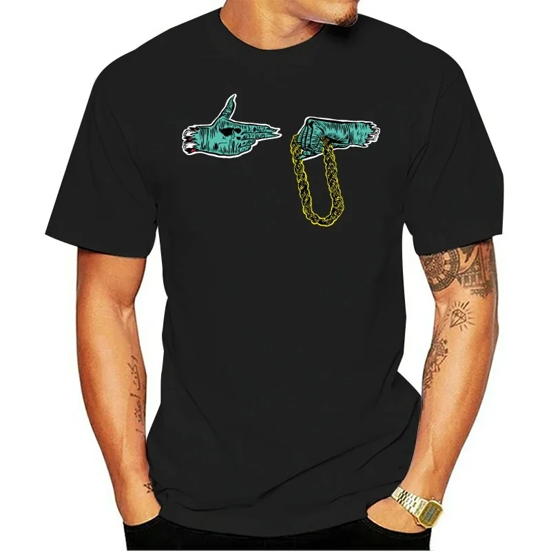 Run The Jewels Men's One Two Tee T-Shirt Black