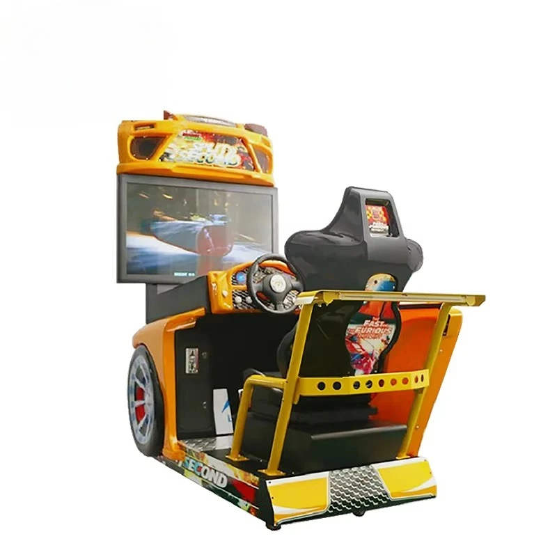 High cost coin performance racing car driving arcade emulator game console