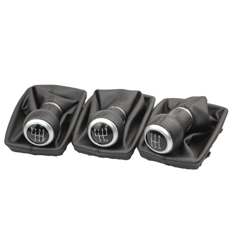 5 6 Speed  for Audi A4 S4 B8 8K A5 8T Q5 8R S Line 2007-2015 Durable Black Shift Knob  Gear Shift Knob Driving  Car Modification