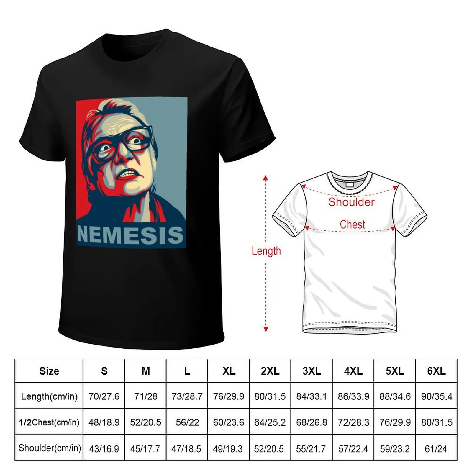 Brick Top Nemesis T-shirt summer tops aesthetic clothes mens graphic t-shirts funny