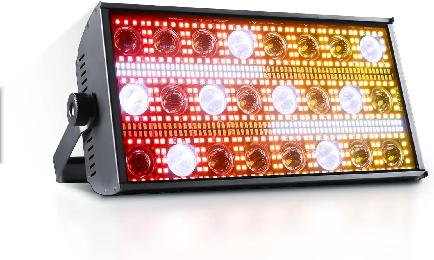 

LED Stage Light 300W Strobe Lights, Wash & Beam DJ Bar Lighting, 664 Pcs RGBW LED with DMX512 Sound Activated 5/10/112 CH Upligh