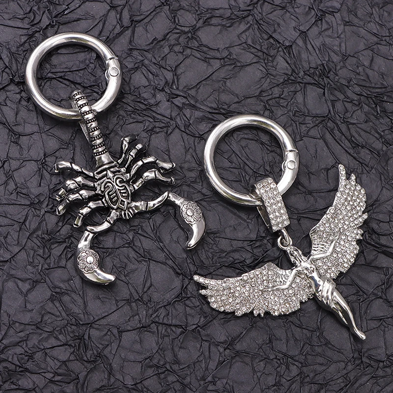 パーソナライズされたサソリの翼の靴,バックルペンダント,多用途のファッションブーツの装飾,ブーツアクセサリー