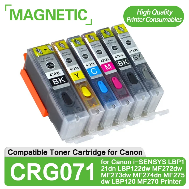 PGI-470 CLI-471 PGI-470XL Refillable Ink Cartridge For Canon PIXMA MG5740 MG6840 MG7740 TS6040 TS5040 TS8040 TS9040 Printer