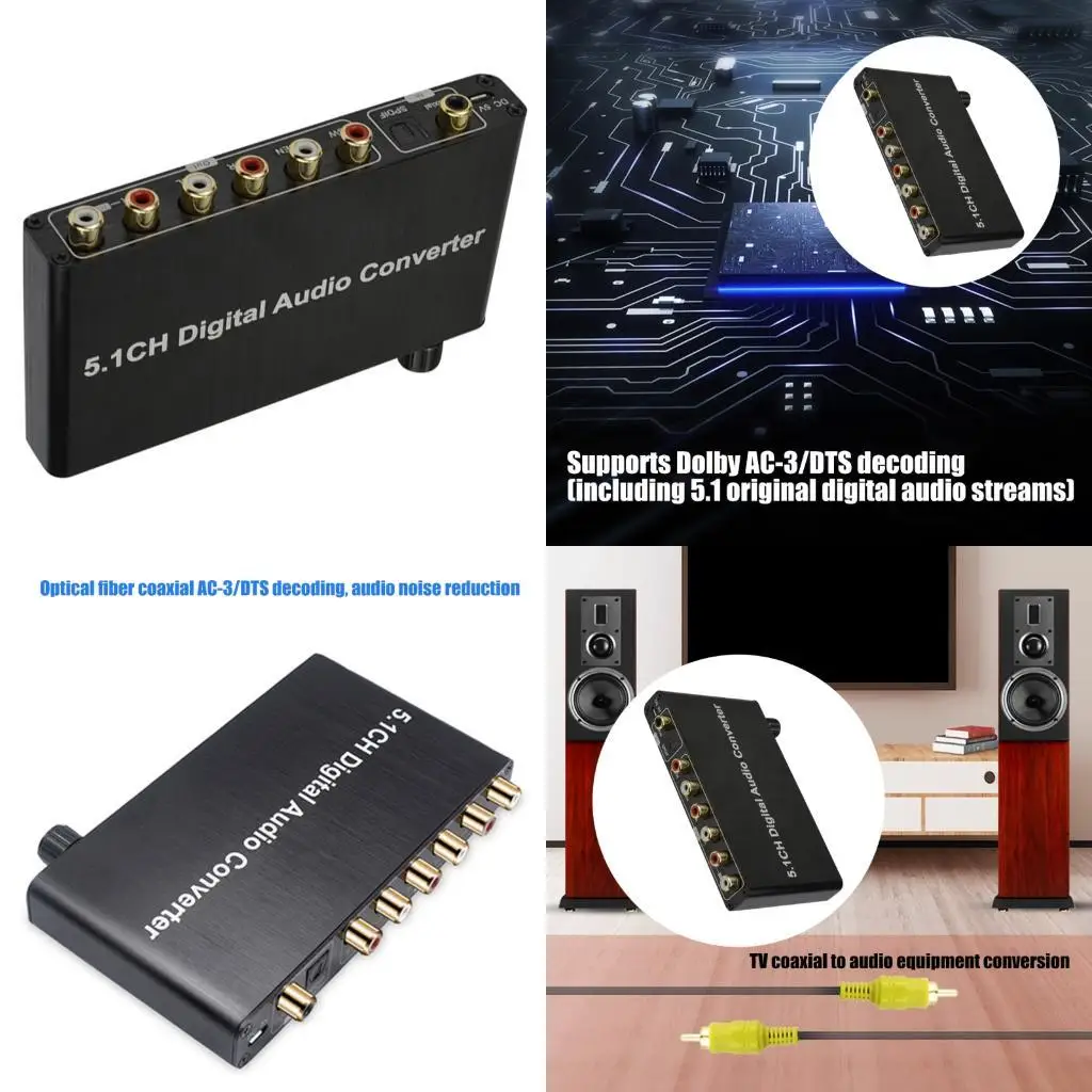 

B03F 4K 3D 5.1-канальный 5.1-канальный экстрактор звука, декодирование, конвертер звука и видео