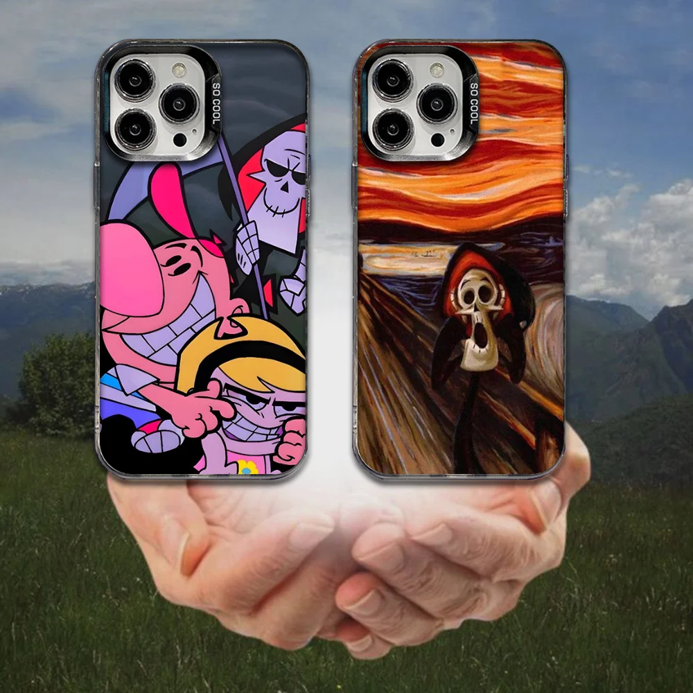 

Grim Adventures of Billy Mandy Phone Case For iPhone 16,15,14,13,12,11,8,7,Pro,Max,Plus,Mini,XS,SE Anti Fall Black Matte Hard