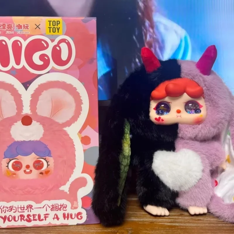 本物のホットセールベビー3ミゴ400%自分に抱きしめるシリーズブラインドボックスビニールフェイスおもちゃコレクションフェスティバルギフトサプライズおもちゃ