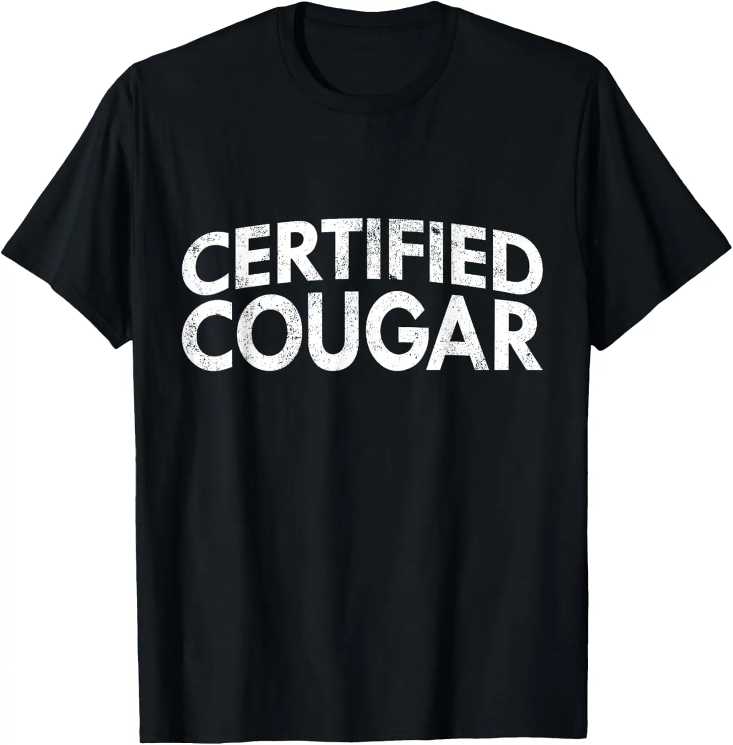 Womens Certified Cougar - Funny Mature Women Cougar T-Shirt