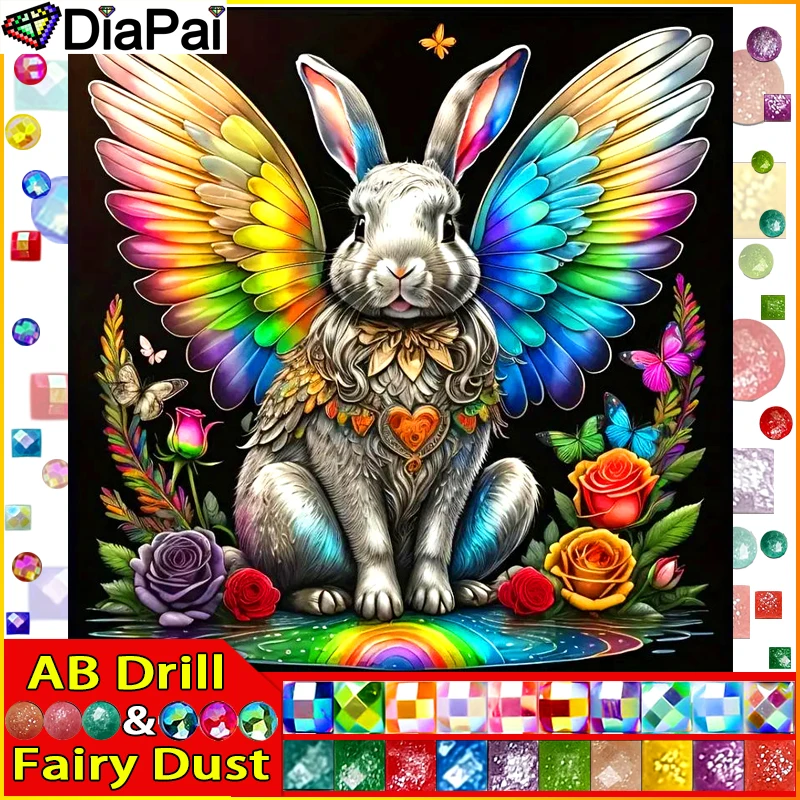 DIAPAI Fairy Dust AB Full Diamond Embroidery 