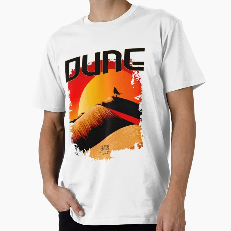 

Just for fans Arrakis 1104 The Sandworm Vintage Sci fi Gift T shirt for man Large size Tops Retro Dune Graphic Print Clothes